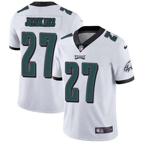 2019 Men Philadelphia Eagles #27 Jenkins white Nike Vapor Untouchable Limited NFL Jersey
